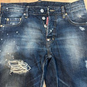 DSquared DSquared2 Men's Jeans Distressed Style Size 44 - Pre-Owned